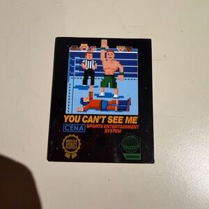 WWE Slam Crate John Cena “You Can't See Me” Video Game Magnet.  Loot Crate